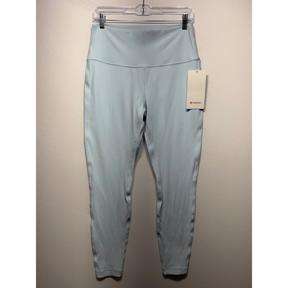 Lululemon Align High Rise Pant 28 Powder Blue Nulu Leggings LW5CTIS PWBE 12